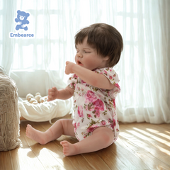 Rose & Theo - 18" Lifelike Reborn Baby Dolls with Silicone Like Vinyl Body and Accessories