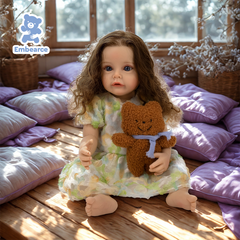 Olivia - 22" Lifelike Reborn Baby Doll with Soft Silicone Like Vinyl Body & Accessories