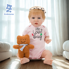 Lila - 22" Lifelike Reborn Baby Doll with Silicone Like Vinyl Body & Accessories
