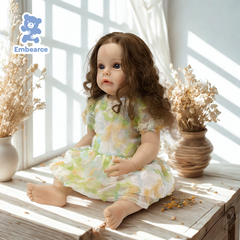 Olivia - 22" Lifelike Reborn Baby Doll with Soft Silicone Like Vinyl Body & Accessories