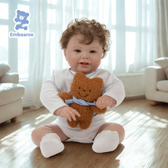 Fifi & Milo - 22" Lifelike Reborn Baby Dolls with Soft Silicone Like Vinyl Body and Accessories