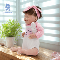 Lilac & Ash - 18" Lifelike Reborn Baby Dolls with Soft Silicone Like Vinyl Body