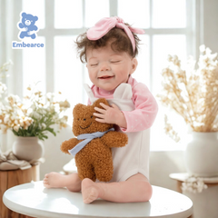 Lilac & Ash - 18" Lifelike Reborn Baby Dolls with Soft Silicone Like Vinyl Body