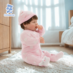 Rose & Theo - 18" Lifelike Reborn Baby Dolls with Silicone Like Vinyl Body and Accessories