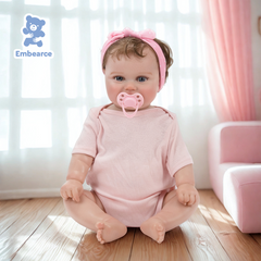 Emma - 55 cm Lifelike Reborn Baby Doll with Soft Silicone Like Vinyl Body and Accessories