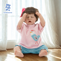 Rose & Theo - 18" Lifelike Reborn Baby Dolls with Silicone Like Vinyl Body and Accessories