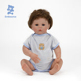 Luna - 18" Newborn Reborn Baby Doll with Soft Silicone Like Vinyl Body and Accessories