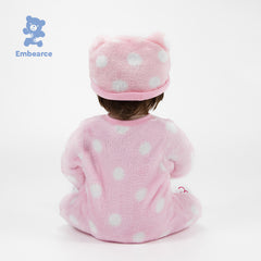 Rose & Theo - 18" Lifelike Reborn Baby Dolls with Silicone Like Vinyl Body and Accessories