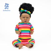 Amara - Lifelike 22" Reborn Baby Doll with Soft Silicone Like Vinyl Body  & Accessories