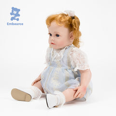 Olivia - 22" Lifelike Reborn Baby Doll with Soft Silicone Like Vinyl Body & Accessories