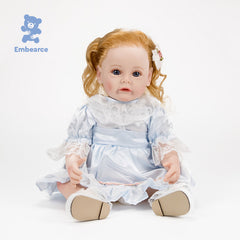 Olivia - 22" Lifelike Reborn Baby Doll with Soft Silicone Like Vinyl Body & Accessories