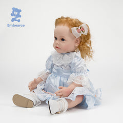 Olivia - 22" Lifelike Reborn Baby Doll with Soft Silicone Like Vinyl Body & Accessories