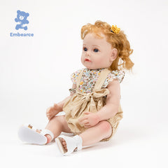 Olivia - 22" Lifelike Reborn Baby Doll with Soft Silicone Like Vinyl Body & Accessories