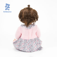 Violet - 55 cm (22") Lifelike Reborn Baby Doll with Soft Cloth Body & Accessories