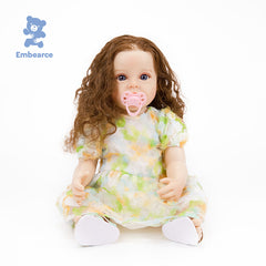Olivia - 22" Lifelike Reborn Baby Doll with Soft Silicone Like Vinyl Body & Accessories