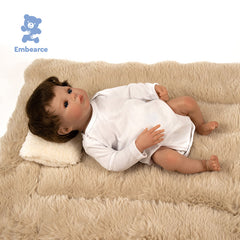 Luna - 18" Newborn Reborn Baby Doll with Soft Silicone Like Vinyl Body and Accessories