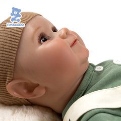 Amelia - 20" Lifelike Reborn Baby Doll with Soft Silicone Like Vinyl Body & Accessories