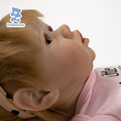 Lila - 22" Lifelike Reborn Baby Doll with Silicone Like Vinyl Body & Accessories