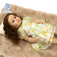 Olivia - 22" Lifelike Reborn Baby Doll with Soft Silicone Like Vinyl Body & Accessories