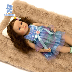 Olivia - 22" Lifelike Reborn Baby Doll with Soft Silicone Like Vinyl Body & Accessories