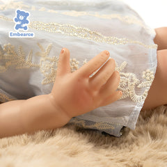 Olivia - 22" Lifelike Reborn Baby Doll with Soft Silicone Like Vinyl Body & Accessories