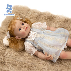 Olivia - 22" Lifelike Reborn Baby Doll with Soft Silicone Like Vinyl Body & Accessories