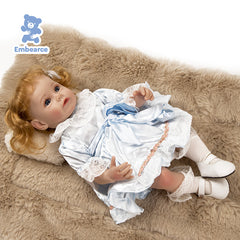 Olivia - 22" Lifelike Reborn Baby Doll with Soft Silicone Like Vinyl Body & Accessories