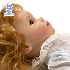 Olivia - 22" Lifelike Reborn Baby Doll with Soft Silicone Like Vinyl Body & Accessories