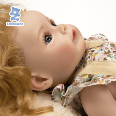 Olivia - 22" Lifelike Reborn Baby Doll with Soft Silicone Like Vinyl Body & Accessories