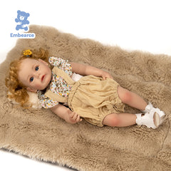 Olivia - 22" Lifelike Reborn Baby Doll with Soft Silicone Like Vinyl Body & Accessories
