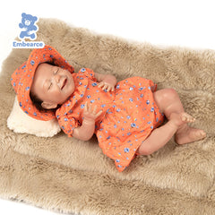 Lilac & Ash - 45 cm (18") Lifelike Reborn Baby Dolls with Soft Silicone-Like Vinyl Body