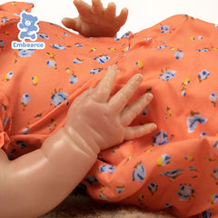 Lilac & Ash - 18" Lifelike Reborn Baby Dolls with Soft Silicone Like Vinyl Body