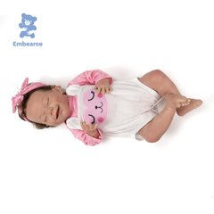 Lilac & Ash - 45 cm (18") Lifelike Reborn Baby Dolls with Soft Silicone-Like Vinyl Body