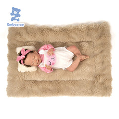 Lilac & Ash - 45 cm (18") Lifelike Reborn Baby Dolls with Soft Silicone-Like Vinyl Body