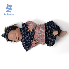 Lilac & Ash - 18" Lifelike Reborn Baby Dolls with Soft Silicone Like Vinyl Body