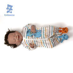 Lilac & Ash - 45 cm (18") Lifelike Reborn Baby Dolls with Soft Silicone-Like Vinyl Body