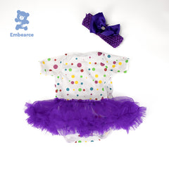 Cute Reborn Baby Doll Outfits | Fits 55cm(22 Inch) Dolls | 0-3 Month Real Baby Size Clothing