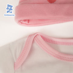 Cute Reborn Baby Doll Outfits | Fits 55cm(22 Inch) Dolls | 0-3 Month Real Baby Size Clothing