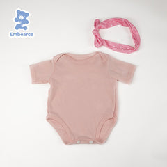 Cute Reborn Baby Doll Outfits | Fits 55cm(22 Inch) Dolls | 0-3 Month Real Baby Size Clothing