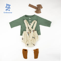 Cute Reborn Baby Doll Outfits | Fits 55cm(22 Inch) Dolls | 0-3 Month Real Baby Size Clothing