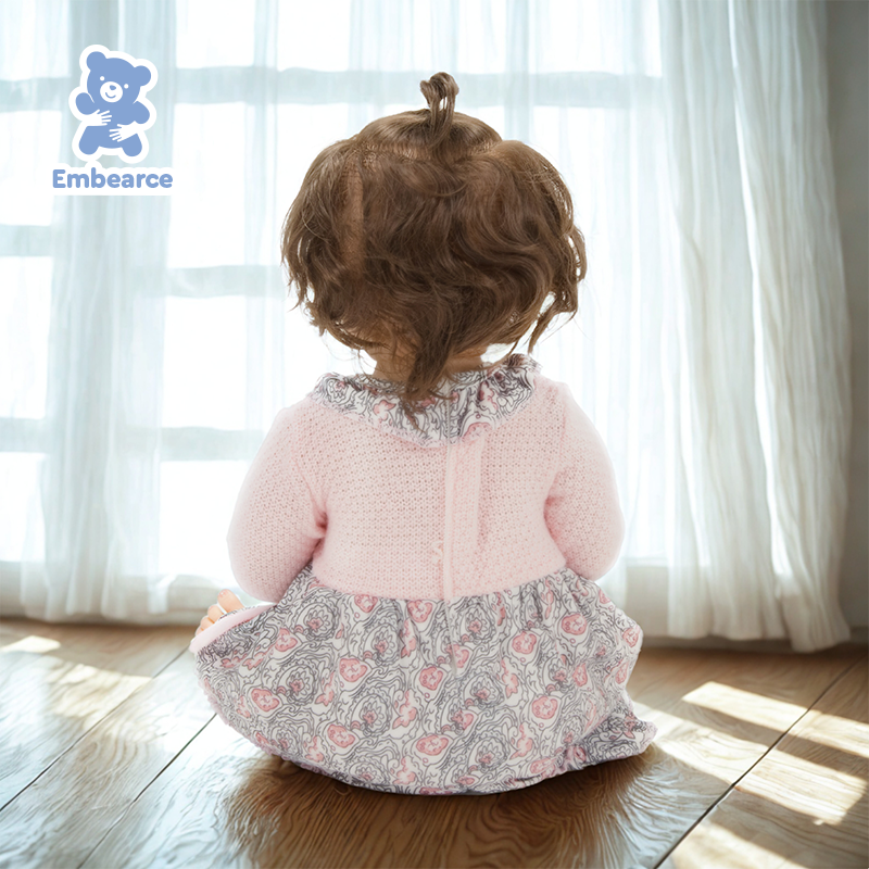 Violet - 22" Lifelike Reborn Baby Doll with Soft Silicone Like Vinyl Body & Accessories