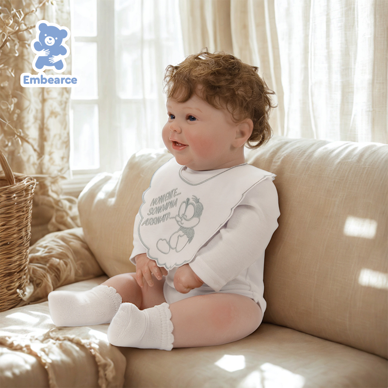 Fifi &amp; Milo – 22 Zoll große, lebensechte Reborn-Babypuppen mit weichem, silikonähnlichem Vinylkörper und Zubehör 