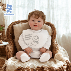 Fifi &amp; Milo – 22 Zoll große, lebensechte Reborn-Babypuppen mit weichem, silikonähnlichem Vinylkörper und Zubehör 