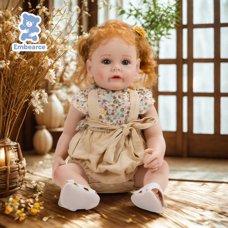 Olivia - 22" Lifelike Reborn Baby Doll with Soft Silicone Like Vinyl Body & Accessories