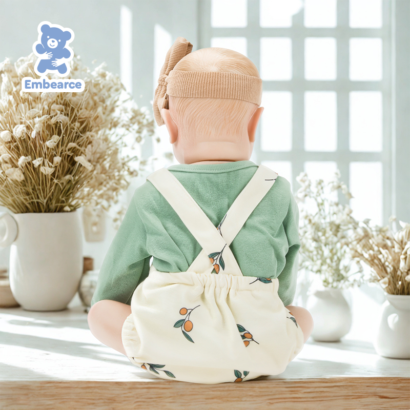 Amelia - 20" Lifelike Reborn Baby Doll with Soft Silicone Like Vinyl Body & Accessories