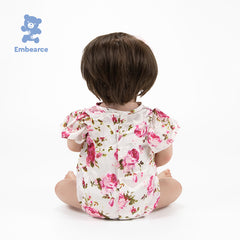 Rose & Theo - 18" Lifelike Reborn Baby Dolls with Silicone Like Vinyl Body and Accessories