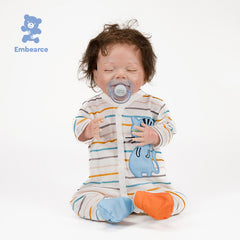 Lilac & Ash - 18" Lifelike Reborn Baby Dolls with Soft Silicone Like Vinyl Body