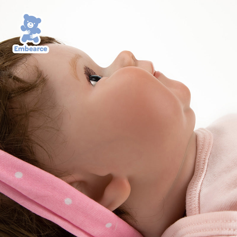 Emma - 55 cm Lifelike Reborn Baby Doll with Soft Silicone Like Vinyl Body and Accessories