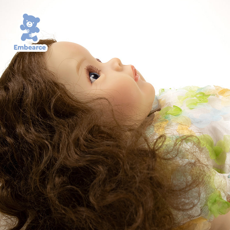 Olivia - 22" Lifelike Reborn Baby Doll with Soft Silicone Like Vinyl Body & Accessories