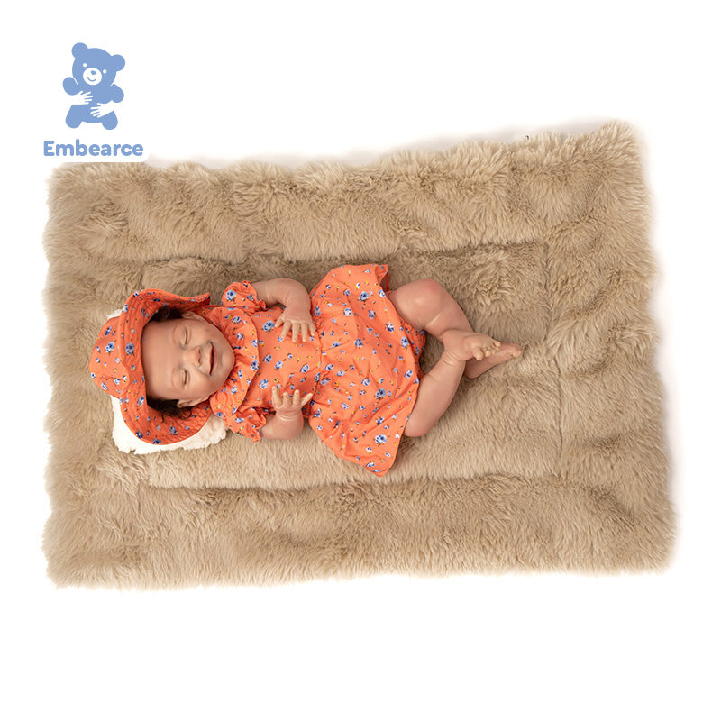 Lilac & Ash - 18" Lifelike Reborn Baby Dolls with Soft Silicone Like Vinyl Body